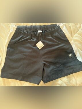 Nike Black Men's Athletic Drawstring Shorts